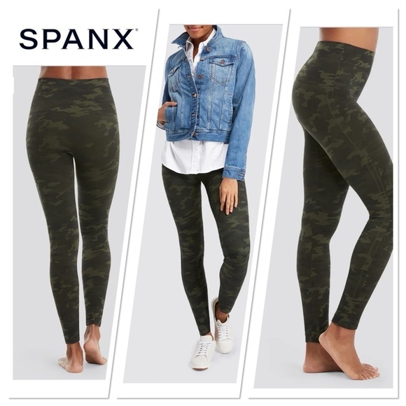 Spanx Look at Me Now Leggings Camo - Picture 1 of 6